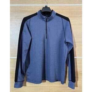 Hawke & Co 1/4 Zip Pro Flex Pro Fusion Blue Pullover Jacket Men’s Size XL EUC